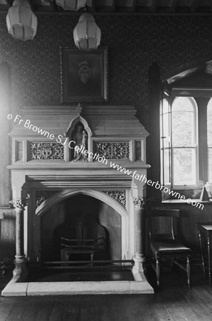 PUGIN'S FIREPLACE IN PRESENTATION CONVENT